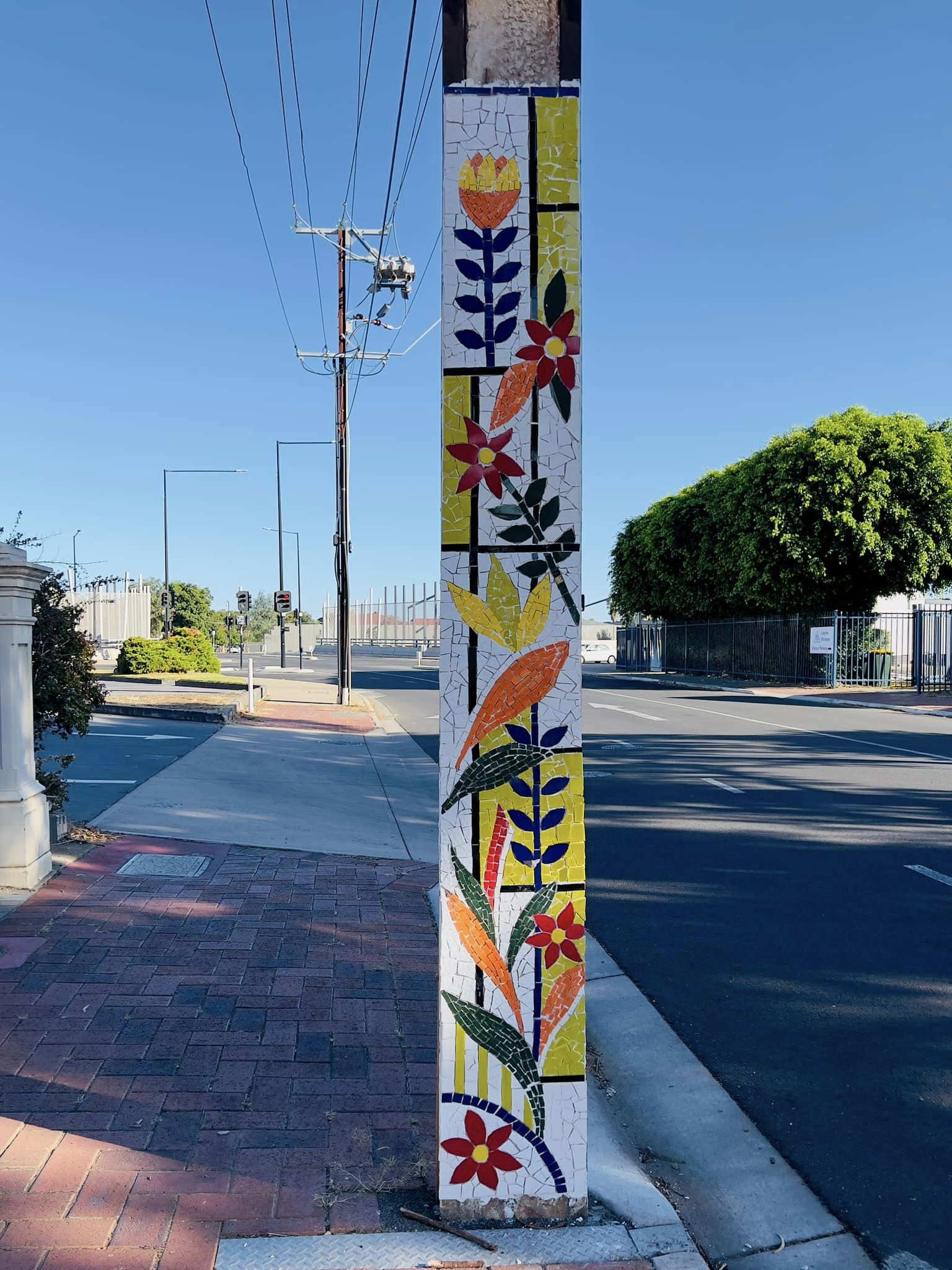 Stobie Pole Art by Photographer Andrew Jones (@adelaide.street.art.2022)