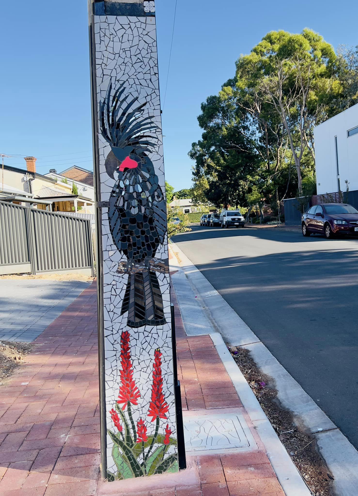 Stobie Pole Art by Photographer Andrew Jones (@adelaide.street.art.2022)
