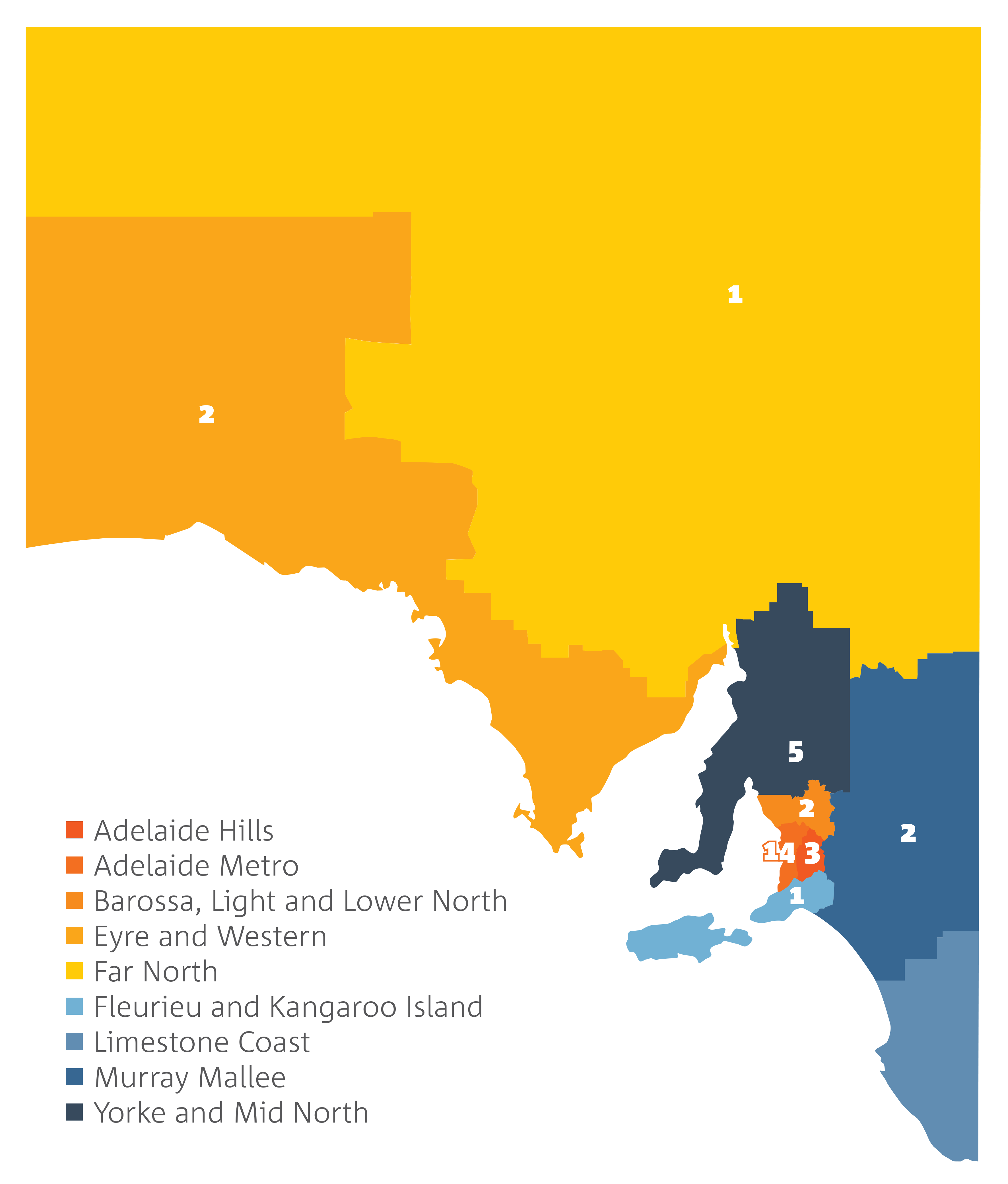 2024 SA Power Networks Community Grants Map 2024