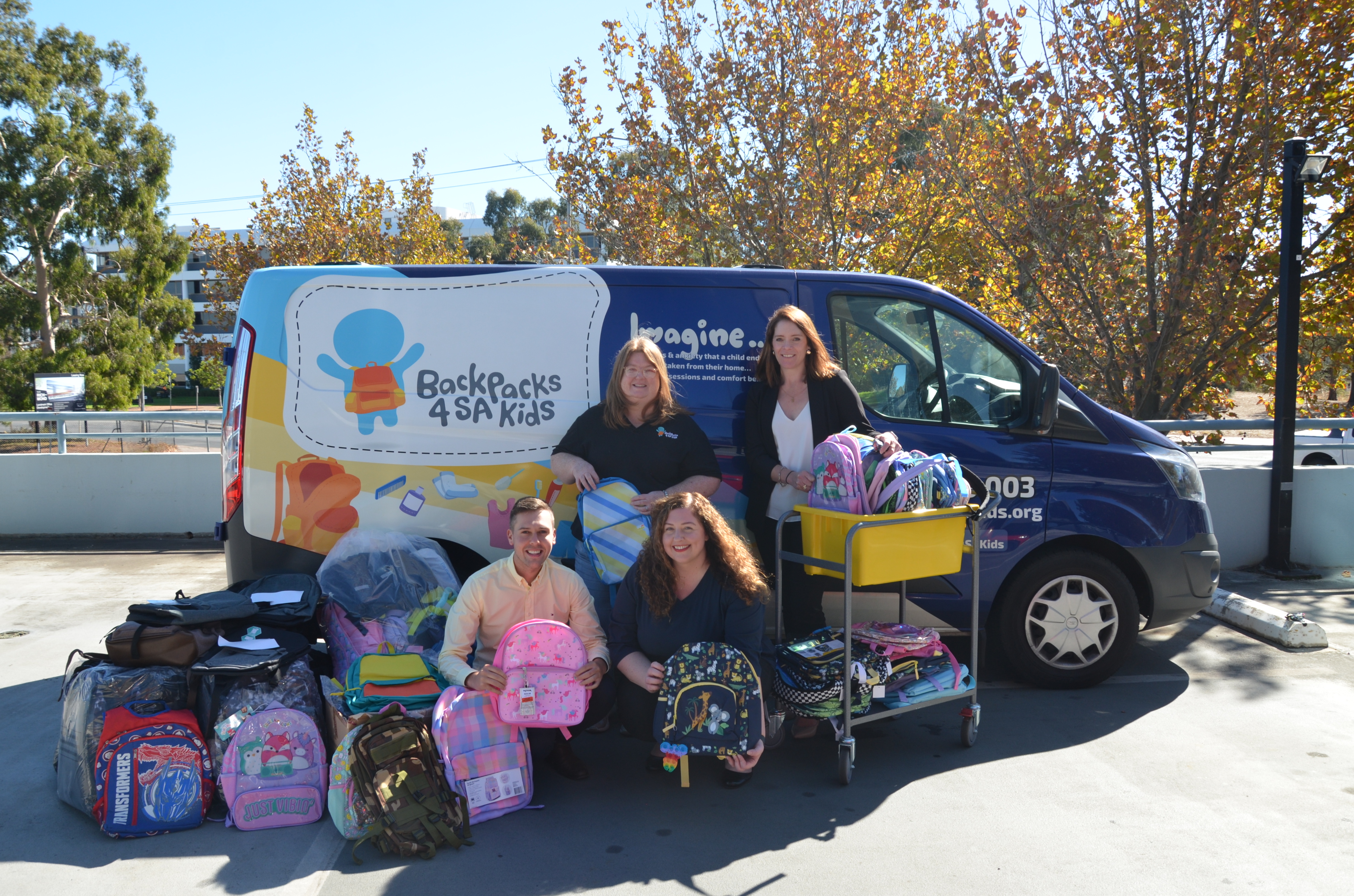 Employee Foundation - Backpacks 4 SA Kids delivery